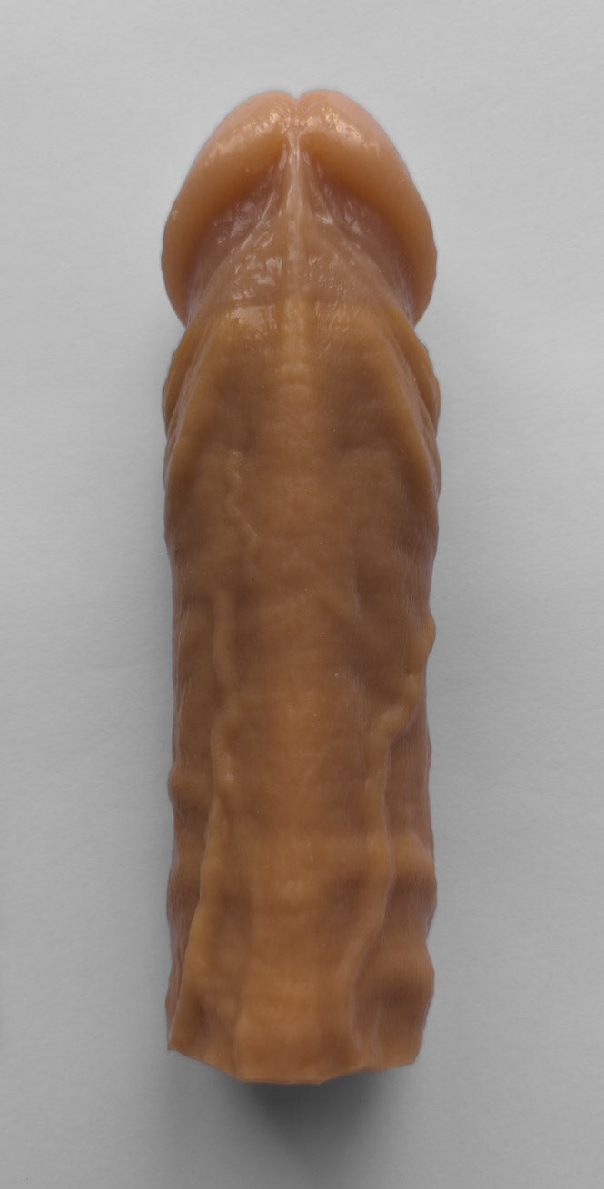 Realistic 7.5" penis sleeve/strap on - modeled after a real guy (Slide/Durian)