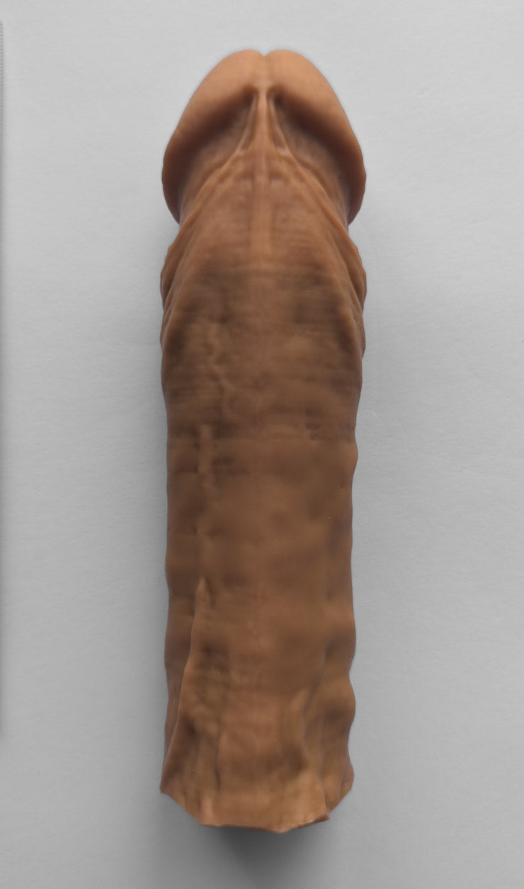 Realistic 6.75" penis sleeve/strap on - modeled after a real guy (Slide/Durian)