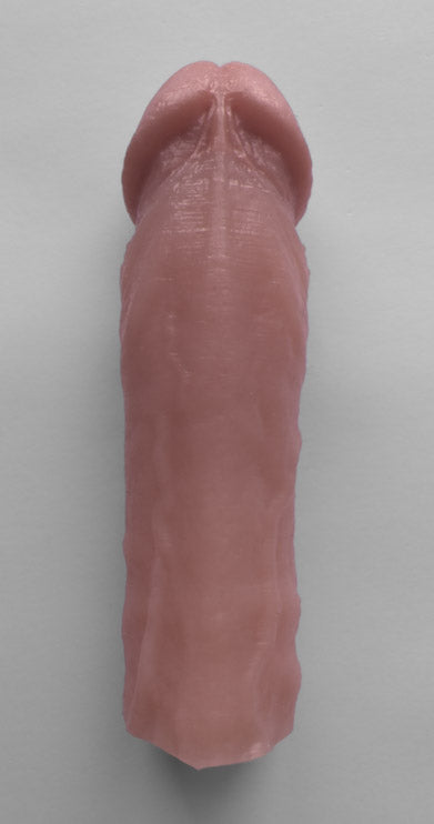 Realistic 8" penis sleeve/strap on - modeled after a real guy