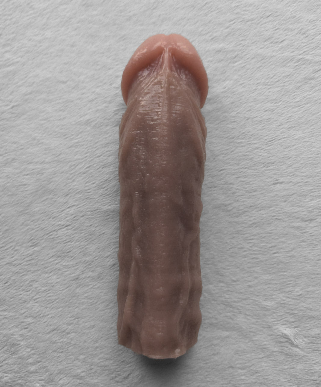Realistic 8.5" penis sleeve/strap on - modeled after a real guy