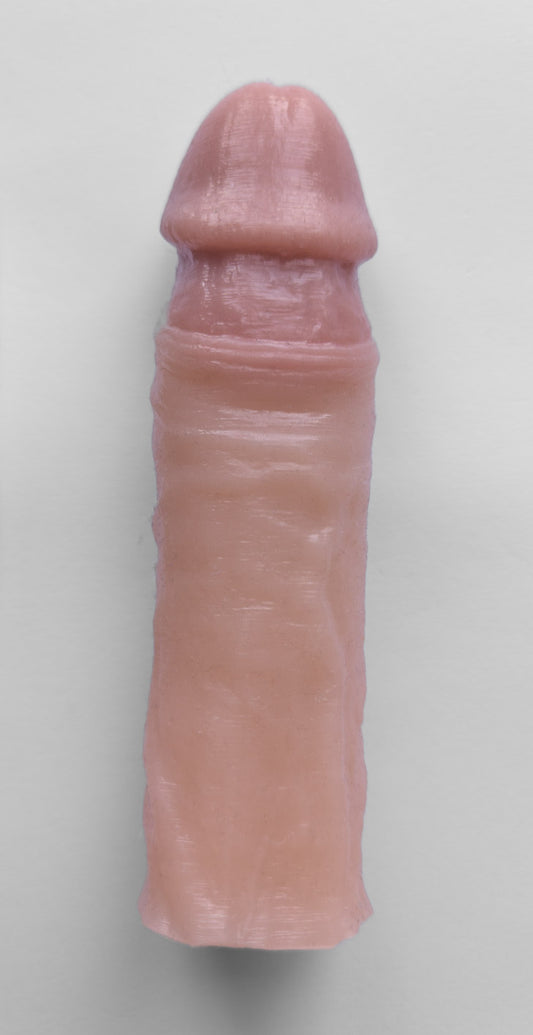 Realistic 7.5" penis sleeve/strap on - modeled after a real guy