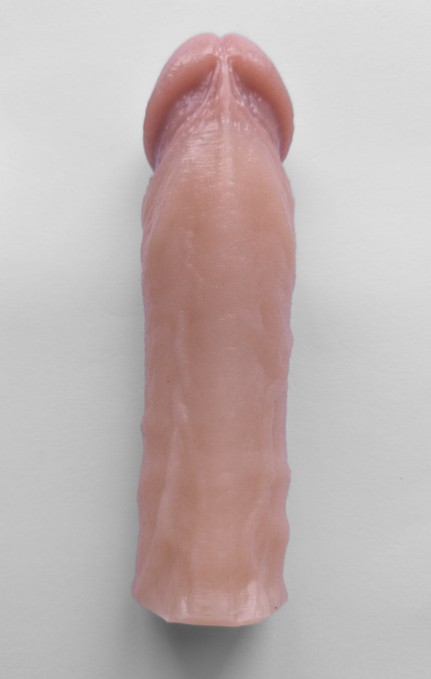Realistic 7.5" penis sleeve/strap on - modeled after a real guy