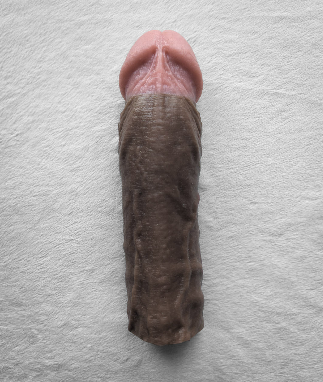 Realistic 9.75" penis sleeve/strap on - modeled after a real guy
