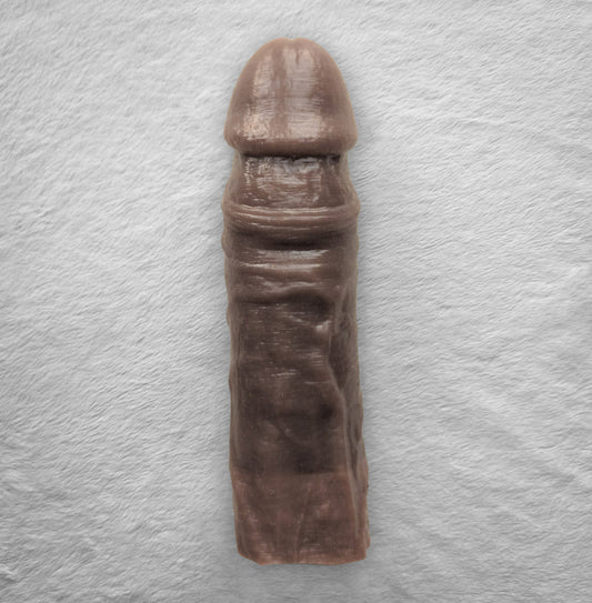 Realistic 7" penis sleeve/strap on - modeled after a real guy