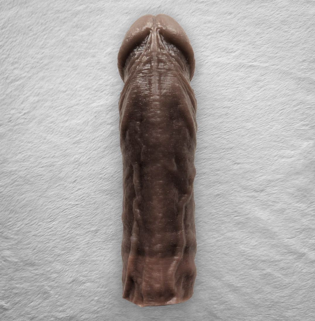 Realistic 7" penis sleeve/strap on - modeled after a real guy