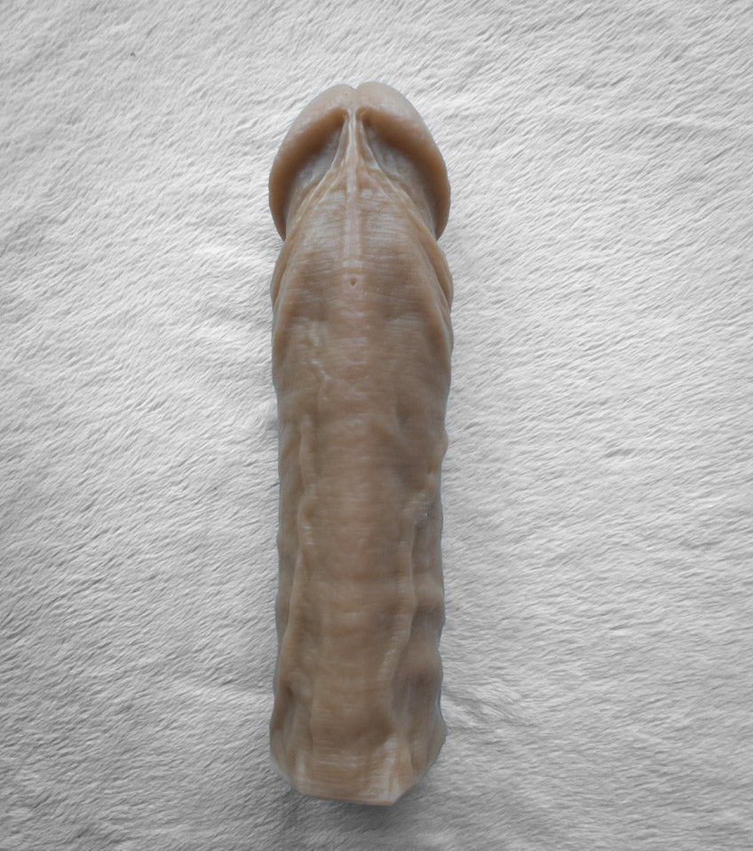 Realistic 7" penis sleeve/strap on - modeled after a real guy (Slide/Durian)
