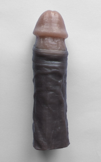 Realistic 8" penis sleeve/strap on - modeled after a real guy