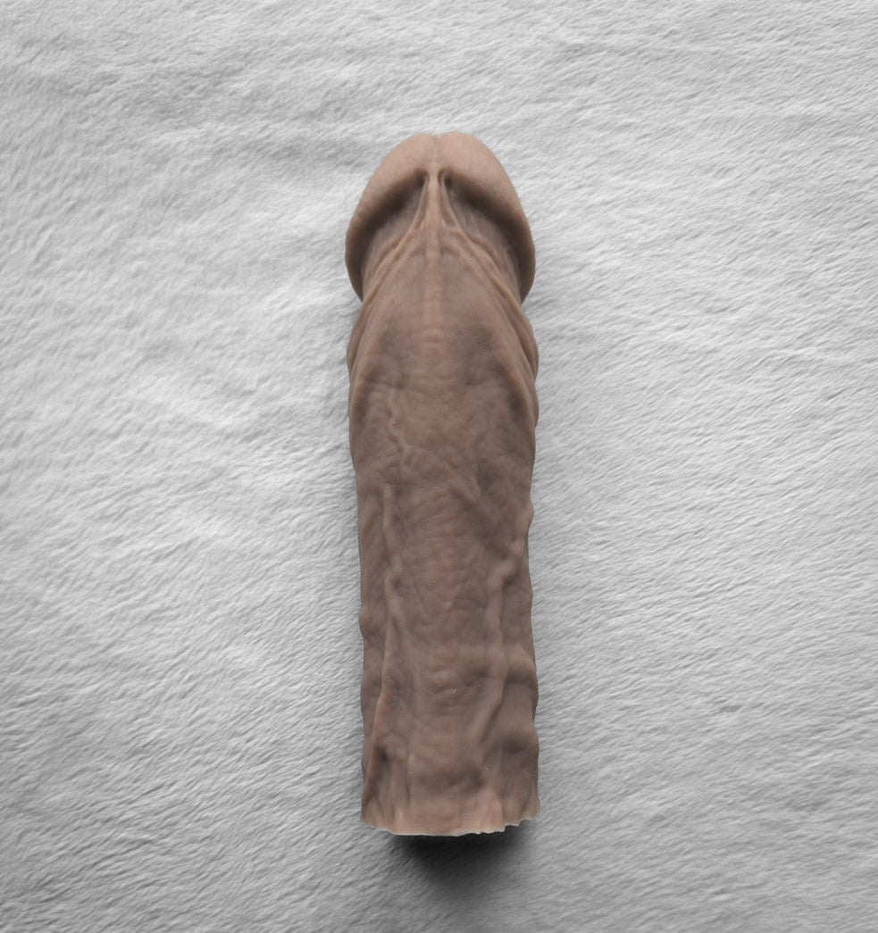 Realistic 7" penis sleeve/strap on - modeled after a real guy