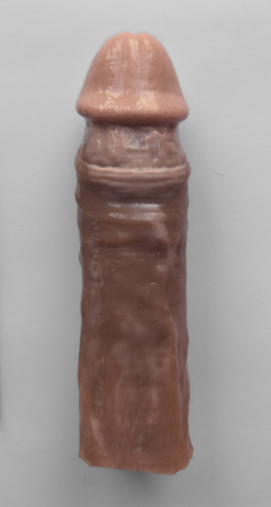 Realistic 6.75" penis sleeve/strap on - modeled after a real guy