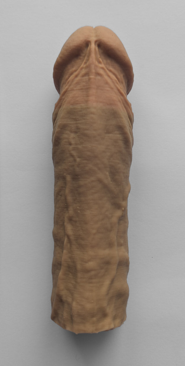 Realistic 8" penis sleeve/strap on - modeled after a real guy (Slide/Durian)