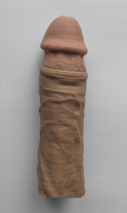 Realistic 8" penis sleeve/strap on - modeled after a real guy (Slide/Durian)