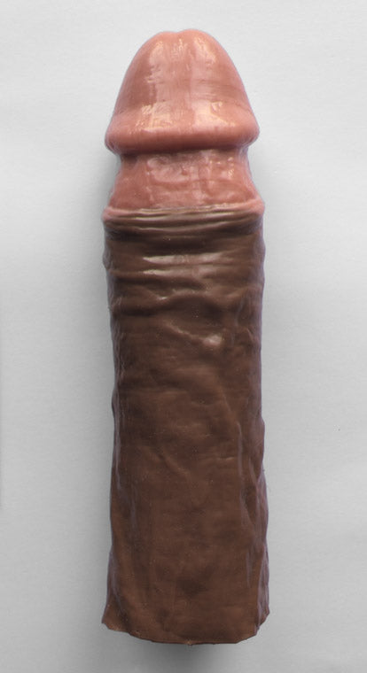 Realistic 9" penis sleeve/strap on - modeled after a real guy