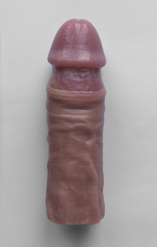 Realistic 6.5" penis sleeve/strap on - modeled after a real guy