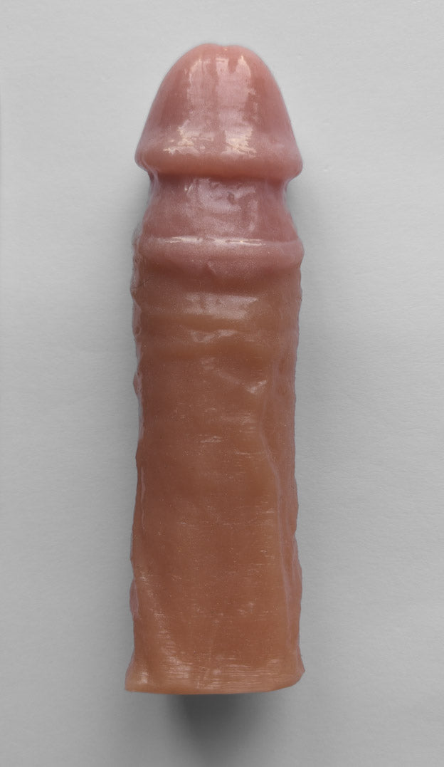 Realistic 7.5" penis sleeve/strap on - modeled after a real guy