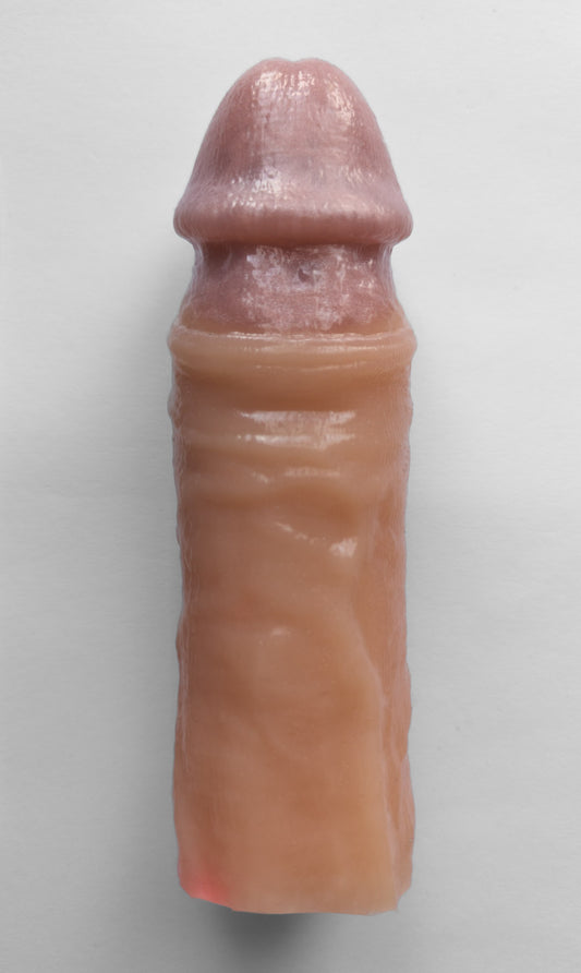 Realistic 7" penis sleeve/strap on - modeled after a real guy