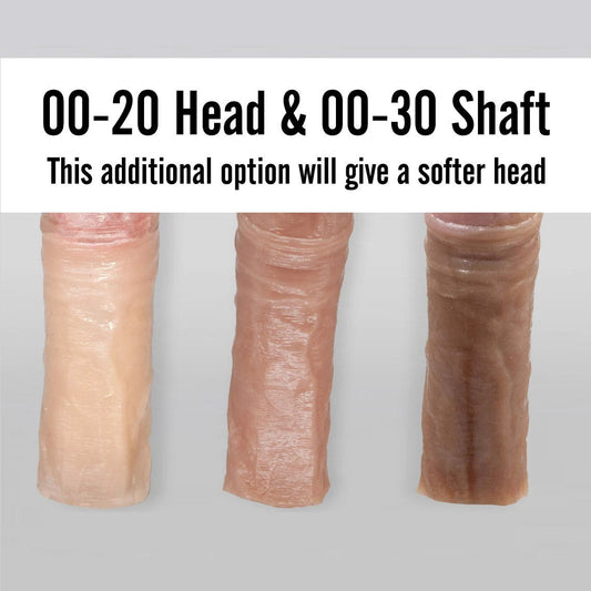 00-20 Soft Head & 00-30 Firmer Shaft option